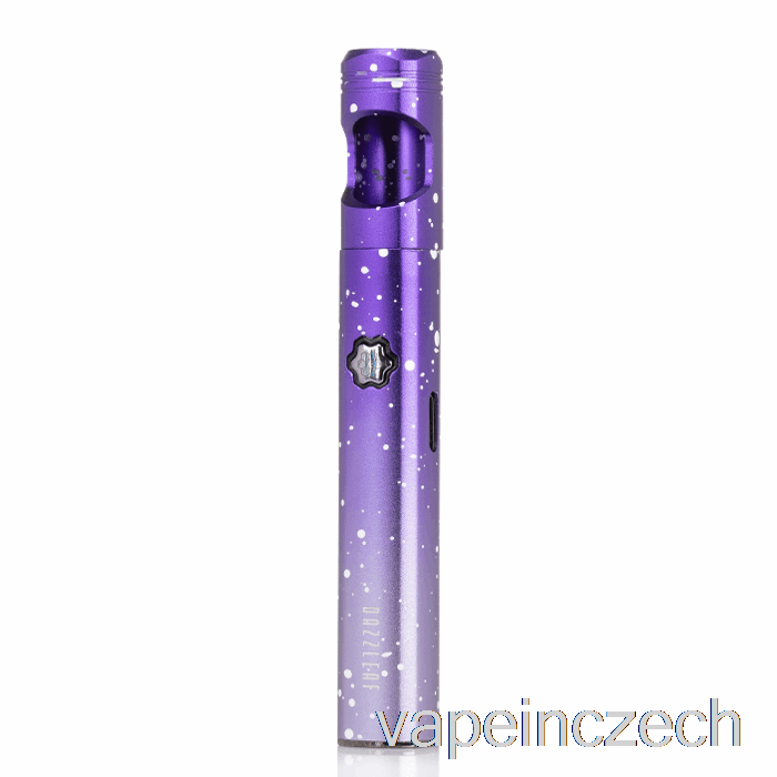 Dazzleaf Handii Vv 510 Závitová Baterie Purple Splatter Vape Bez Nikotinu